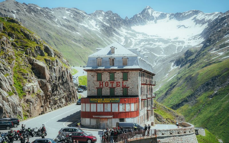 A hotel in Switzerland.